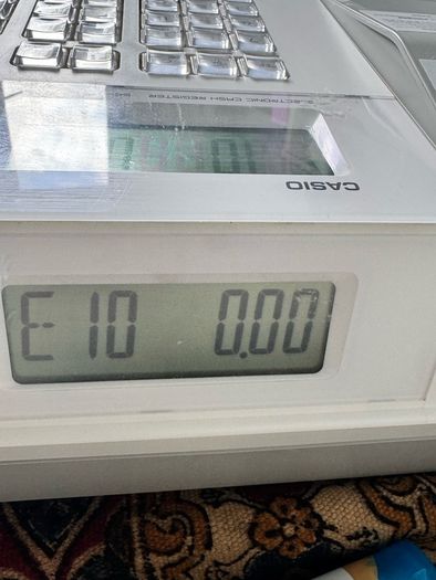 Casio Electronic Cash machine