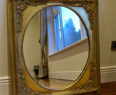 Roy Edwards Gilt Framed Mirror_Made for Arnotts