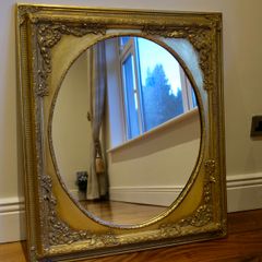 Roy Edwards Gilt Framed Mirror_Made for Arnotts