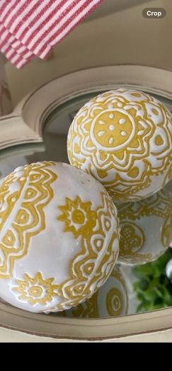 ShabbyChic Plantandc2 Decorative Balls