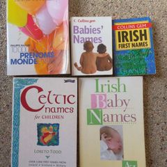 Baby names books