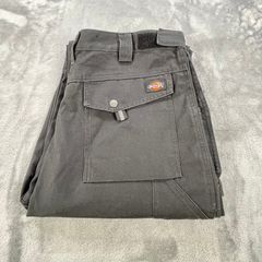 Dickies Mens Work Trousers Durable Multi-Pocket Tool W38 L30 Black