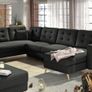 Corner Sofa Bed CORTEZ U shape model with bedding space and big sleeping area Image 6