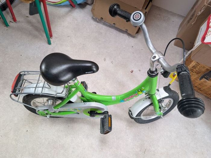 Puky 12 inch children bike green