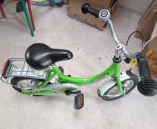 Puky 12 inch children bike green