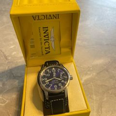 Invicta Men Watch Blue Dial Boxed Pristine Condition