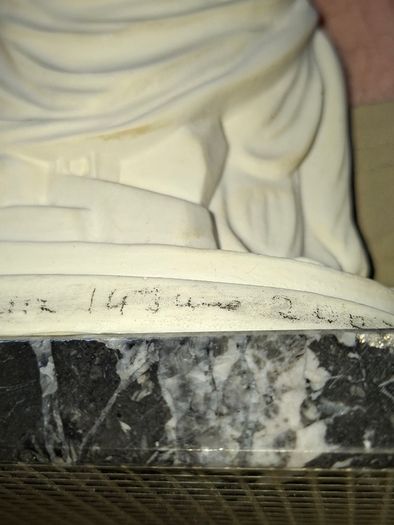 Beautiful Old Statue of Our Lady of Pieta with Christ in her arms, crafted in Italy and mounted on a Marble Base. The sculpture has fine detailing throughout, Ideal for Home or Stage Movie Props Postage Available or Collection