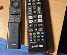 Two remotes for Samsung smart tv  43 inch