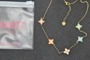 Lynott Multi-Colour Passionate Clover Necklace
