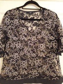 Next navy blouse