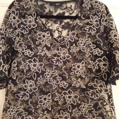 Next navy blouse