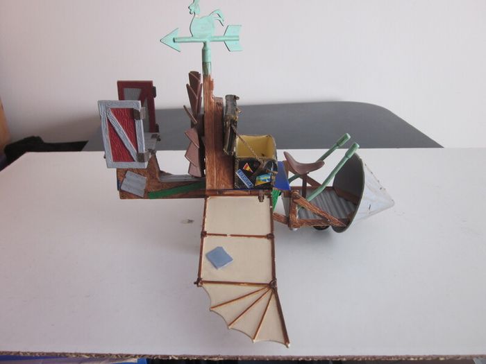 Chicken Run Rocky's Flying Machine Action Figure