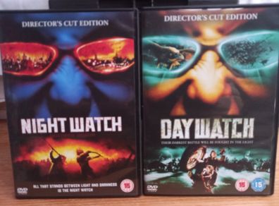 Day Watch & Night Watch Dvd Bundle Vampire Action Horror