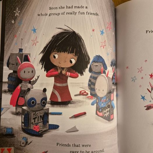 Children's Book Meesha makes friends