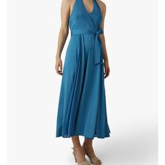 Karen Millen long blue  pretty dress