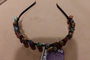 womens fancy dress stone headband