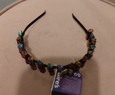 womens fancy dress stone headband
