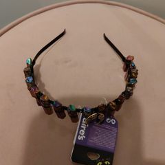 womens fancy dress stone headband