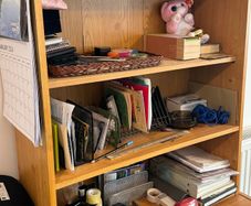 Wooden shelf