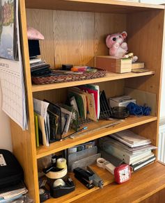 Wooden shelf