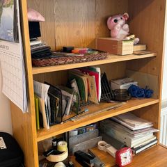 Wooden shelf