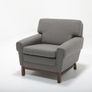 Vintage Grey Tweed Armchair, Sweden, 1960s. Image 8