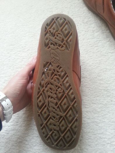 Men's Base London Tan Shoes - Size 7