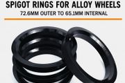 Spigot rings 72.6 - 65.1 (FREE POST)
