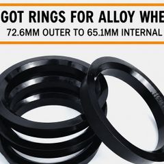 Spigot rings 72.6 - 65.1 (FREE POST)