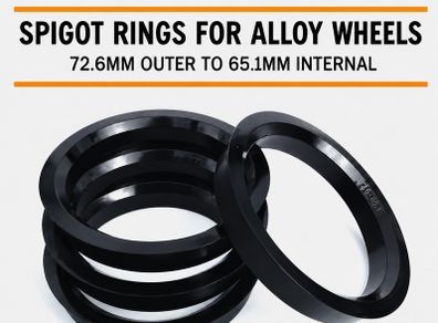 Spigot rings 72.6 - 65.1 (FREE POST)