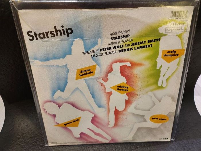 Starship 'We Built This City' 12 Inch Vinyl Single