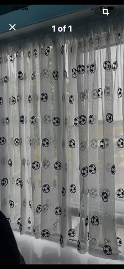 Football curtains in good condition, Lucan