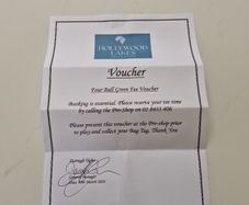 4 ball golf voucher
