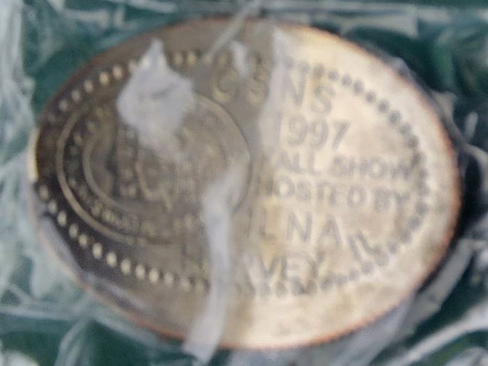 AMERICA 1997  Central State Numismatic Society Coi set