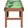 4 Feet Billiard Table 122x61x76 cm Brown Image 3