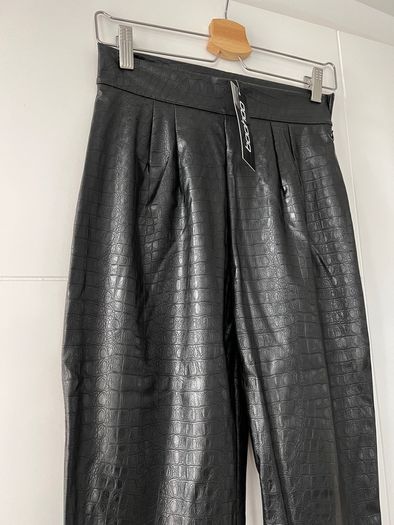 Boohoo Leather Trousers