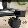 Clothes Rail - Movable Clothes Rack with Bottom Shoes Shelf, Heavy-Duty Clothing Image 5