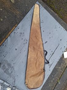 Barbour Leather Canvas Gun slip