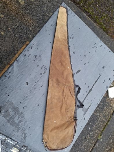 Barbour Leather Canvas Gun slip