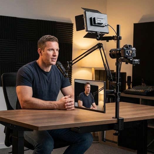 Desktop Studio mount Boom Arm All in One