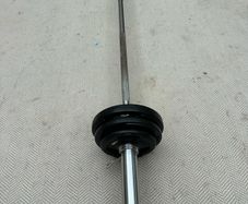 olympic plates and barbell