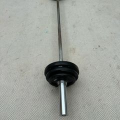 olympic plates and barbell