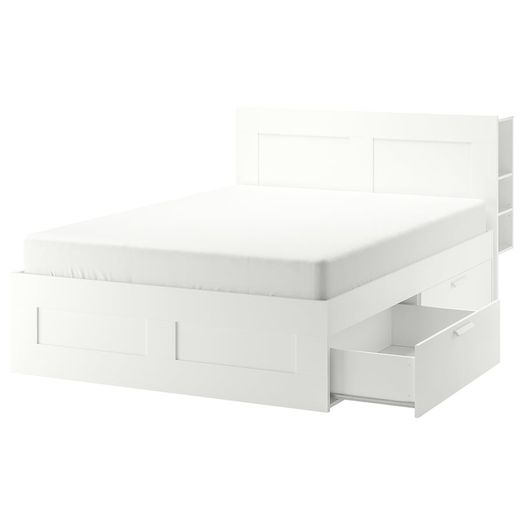 double bed and mattress