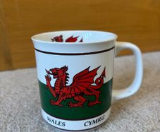 Vintage Wales Cymru Mug