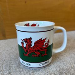 Vintage Wales Cymru Mug