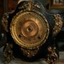 Antique 1882 Ansonia Heavy Cast Iron Shelf Clock Case 12" X 6,2" H-23" Image 9