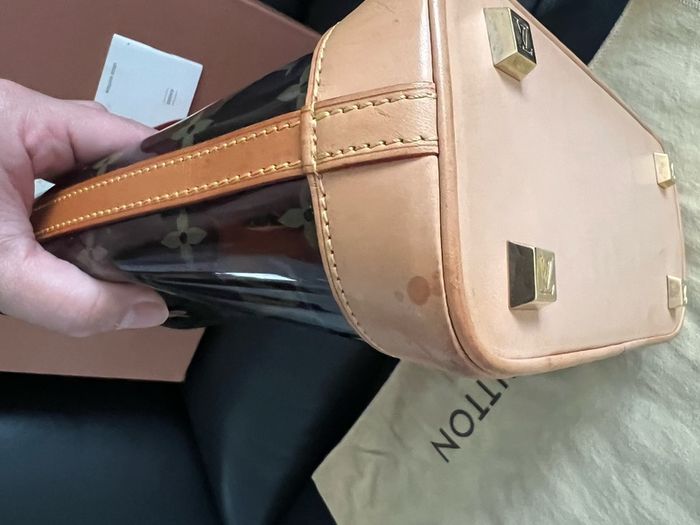 Original Louis Vuitton Ambre with pochette, dust bag, box, leaflets