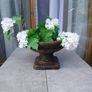 Wooden bowl carved for fruit, flowers Image 3