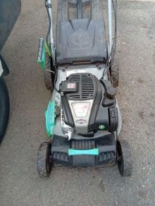 push button lawnmower