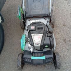 push button lawnmower
